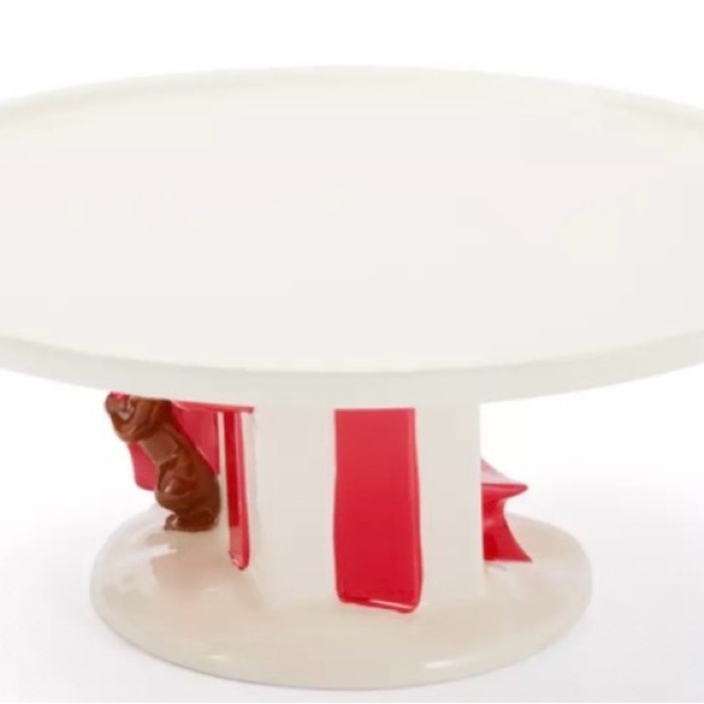 Disney Store Chip 'n' Dale Cake Stand - Red and White NEW - Picture 4 of 4